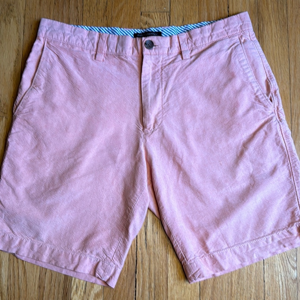 GUC Men’s Banana Republic Chino Salmon Shorts Sz 32